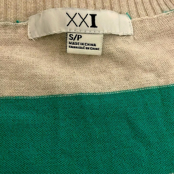 XX1 Buttoned/Stripes cardigan - Picture 4 of 5